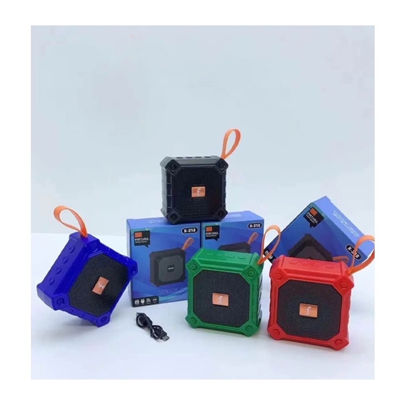 X-318 Wireless Speaker Card BT TF USB Flash