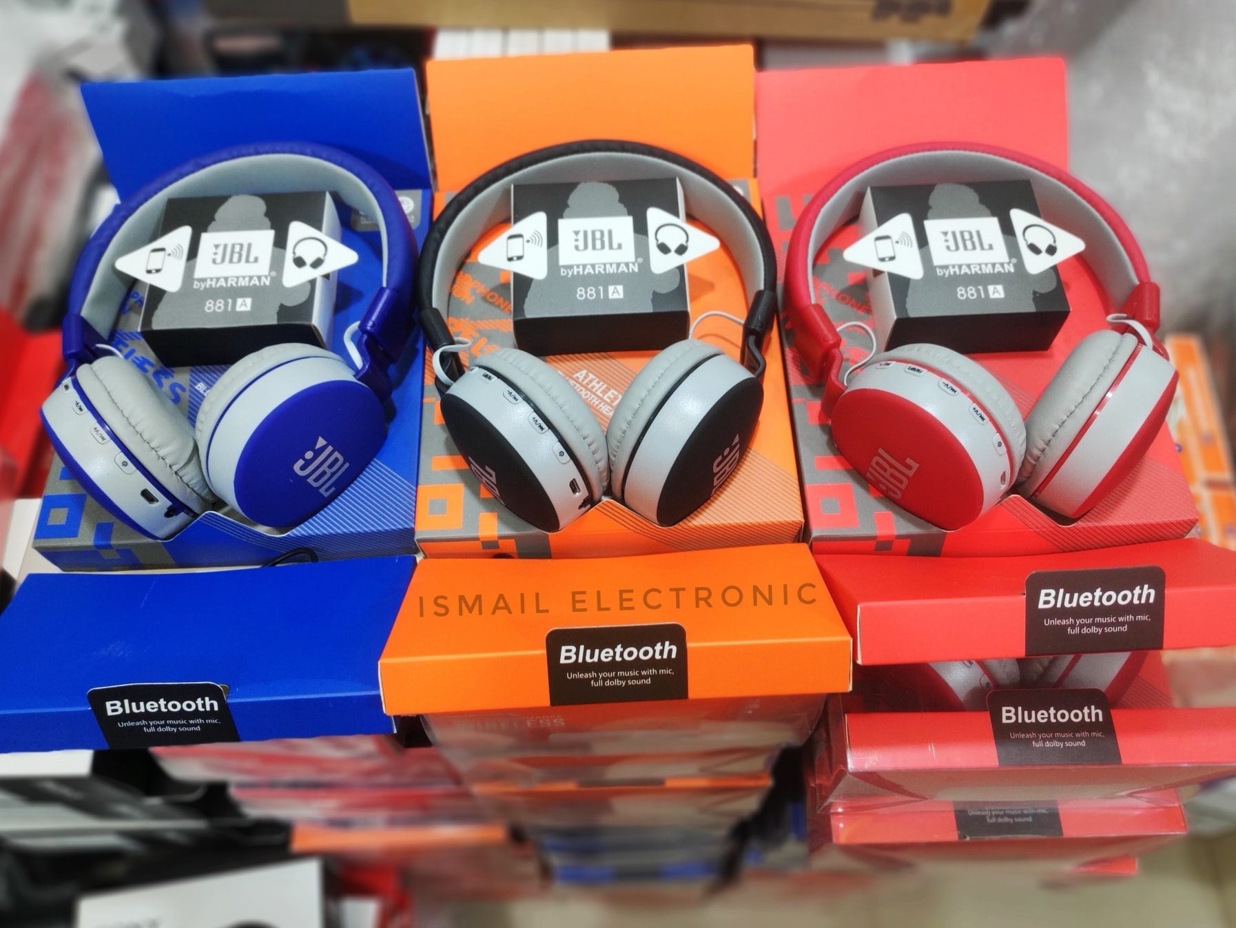 JBL 881A High-Performance Bluetooth Stereo Headset